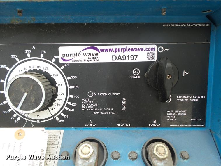 image for item DA9197 Miller SRH444 welder