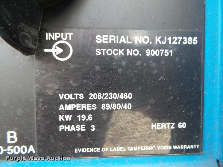 image for item DA9197 Miller SRH444 welder