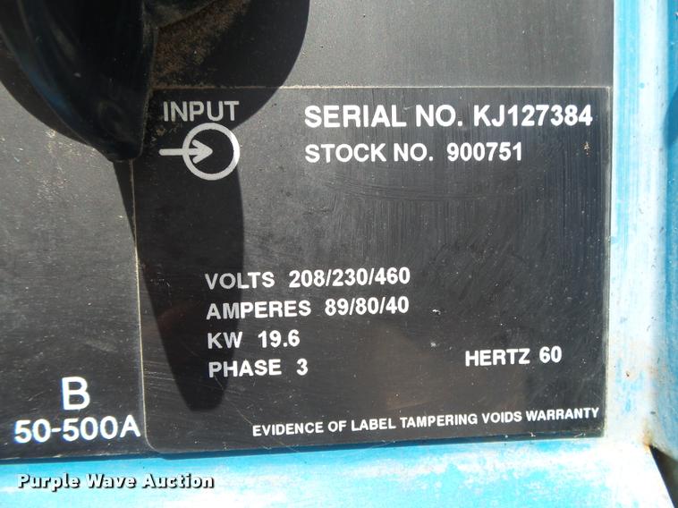 image for item DA9198 Miller SRH444 welder