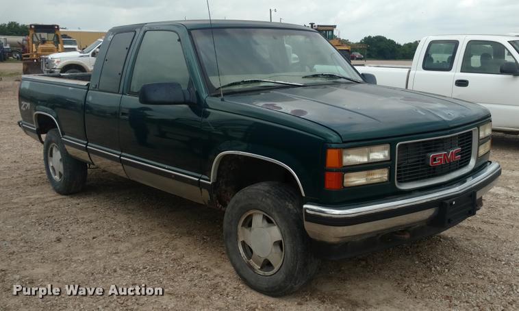 image for item DB0973 1997 GMC Sierra 1500 Ext. Cab pickup truck