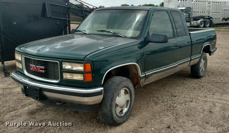 image for item DB0973 1997 GMC Sierra 1500 Ext. Cab pickup truck