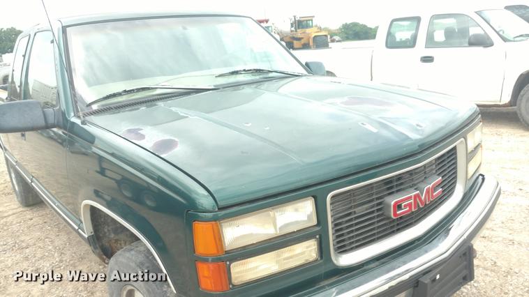 image for item DB0973 1997 GMC Sierra 1500 Ext. Cab pickup truck