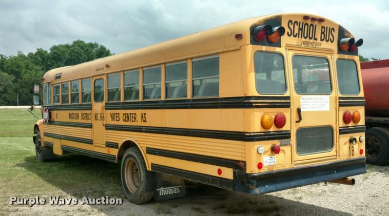 image for item DB0980 1995 International 3800 school bus