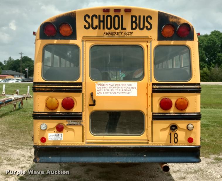 image for item DB0980 1995 International 3800 school bus