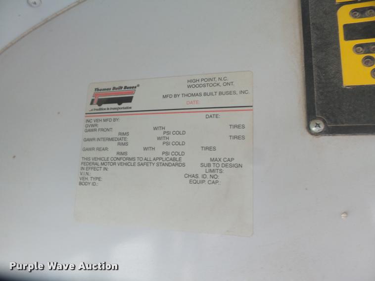 image for item DB0980 1995 International 3800 school bus