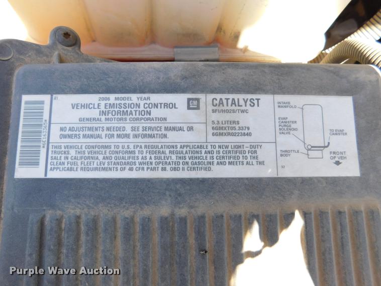 image for item DB9491 2006 GMC Sierra 1500 Ext. Cab pickup truck