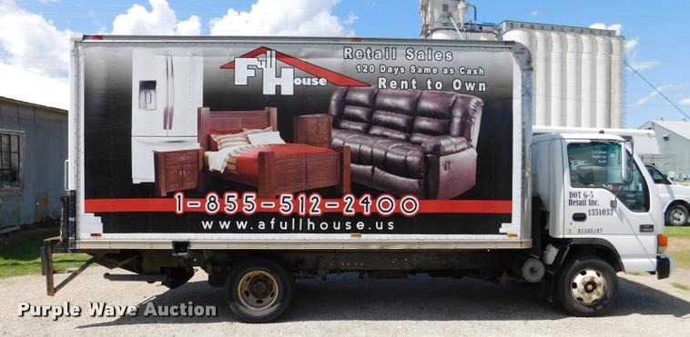 image for item DB9492 1998 Chevrolet W3500 box truck