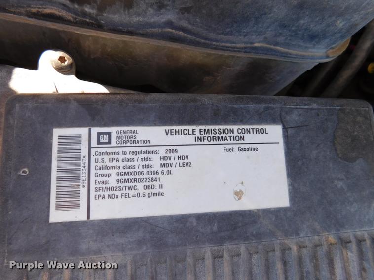image for item DB9495 2009 GMC Sierra 2500HD pickup truck