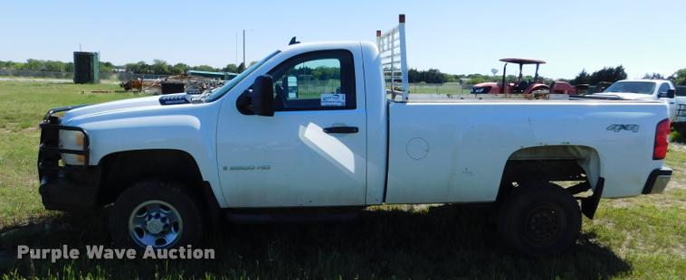 image for item DB9497 2008 Chevrolet Silverado 2500HD pickup truck