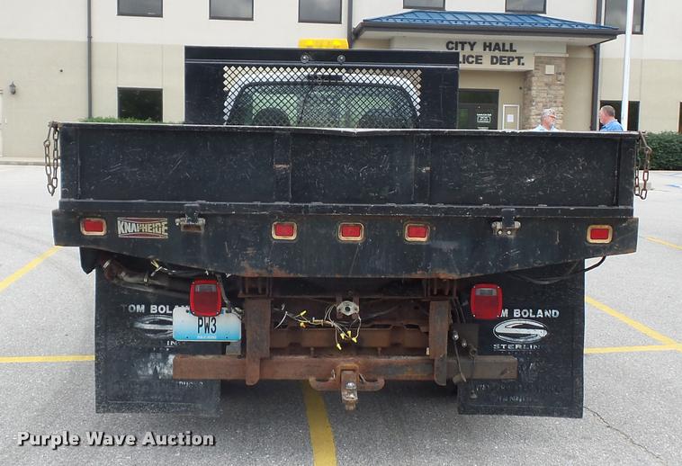 image for item DD9494 2002 Ford F350 Super Duty dump bed pickup truck