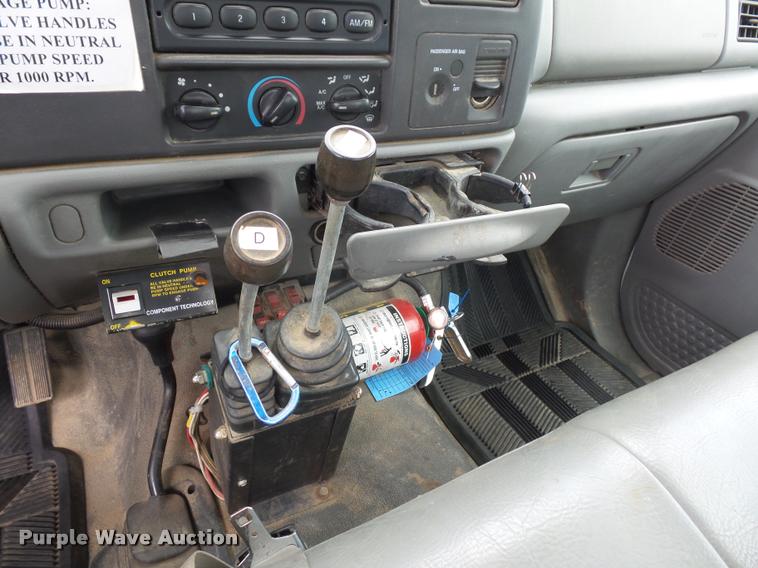 image for item DD9494 2002 Ford F350 Super Duty dump bed pickup truck