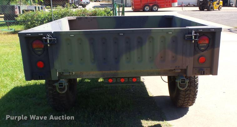 image for item DE9617 2013 U.S. Military M-1102 utility trailer