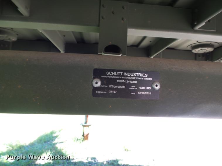 image for item DE9617 2013 U.S. Military M-1102 utility trailer