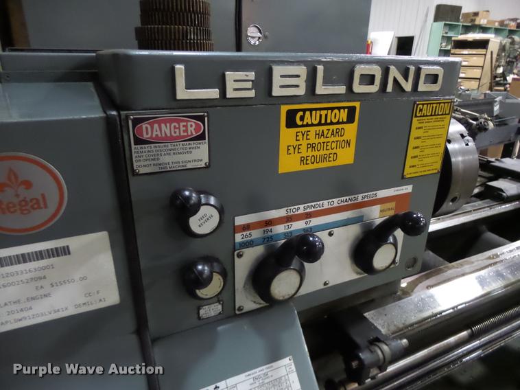 image for item DF9285 Leblond Regal lathe