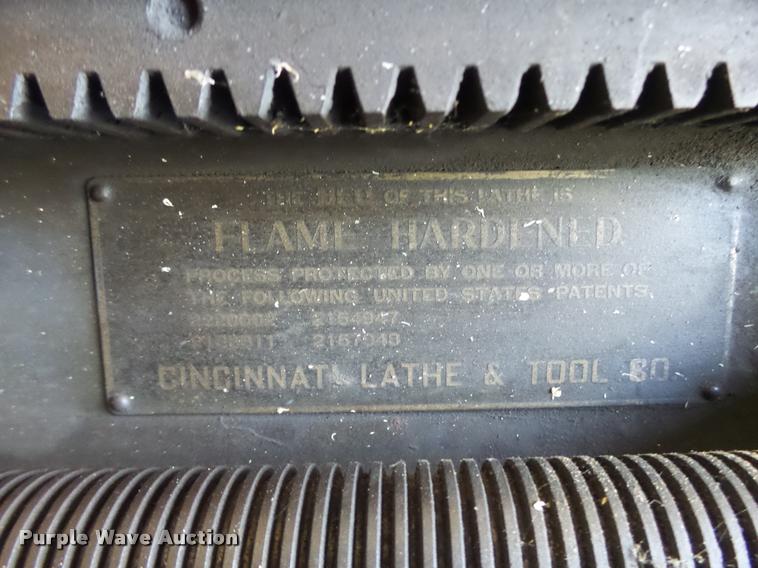 image for item DF9287 Cincinnati lathe