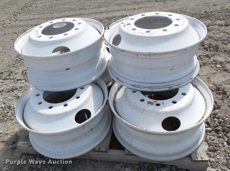 image for item DF9288 (6) 22.5x8.25 steel wheels
