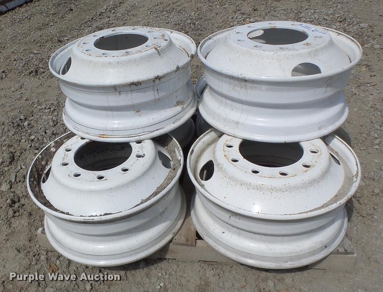 image for item DF9288 (6) 22.5x8.25 steel wheels