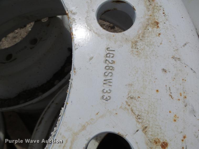 image for item DF9288 (6) 22.5x8.25 steel wheels