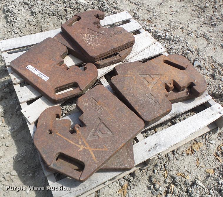 image for item DF9292 (7) Allis Chalmers suitcase weights
