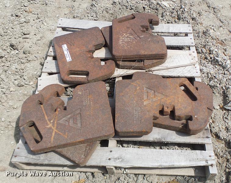 image for item DF9292 (7) Allis Chalmers suitcase weights