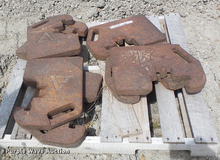image for item DF9292 (7) Allis Chalmers suitcase weights