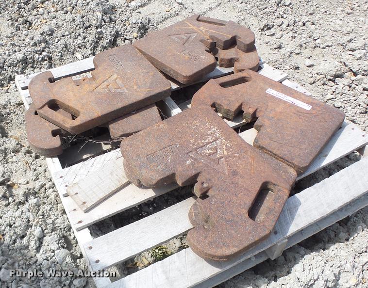 image for item DF9292 (7) Allis Chalmers suitcase weights