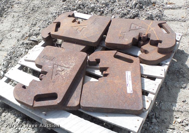image for item DF9292 (7) Allis Chalmers suitcase weights