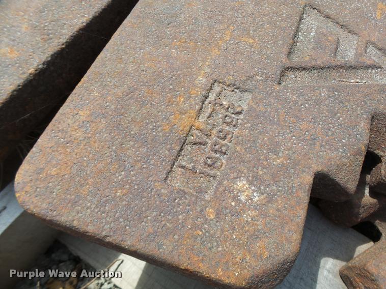 image for item DF9292 (7) Allis Chalmers suitcase weights