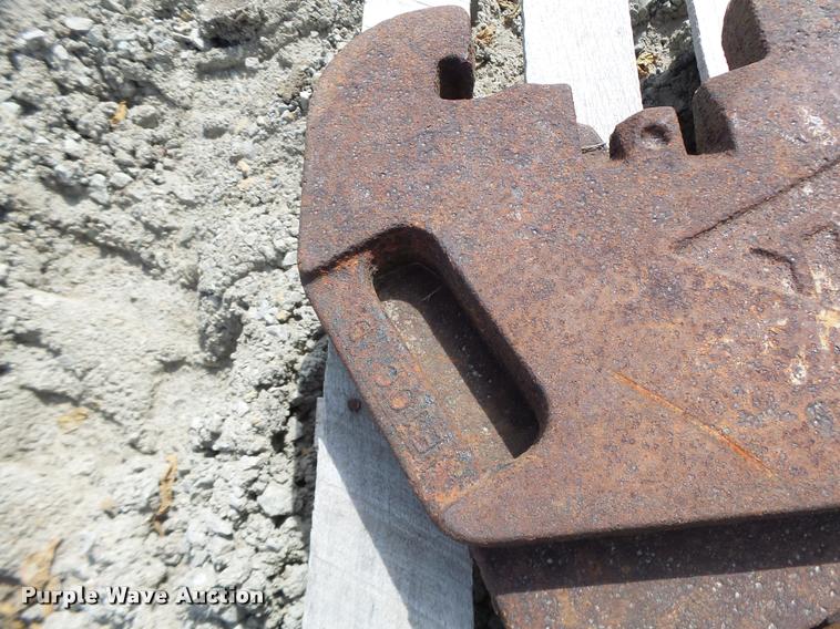 image for item DF9292 (7) Allis Chalmers suitcase weights