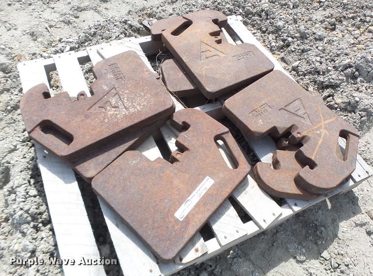 image for item DF9292 (7) Allis Chalmers suitcase weights