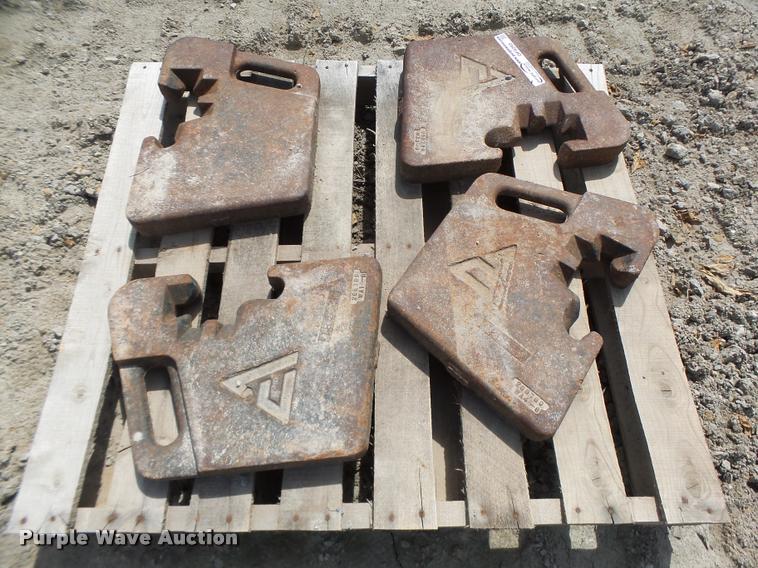 image for item DF9293 Allis Chalmers suitcase weights