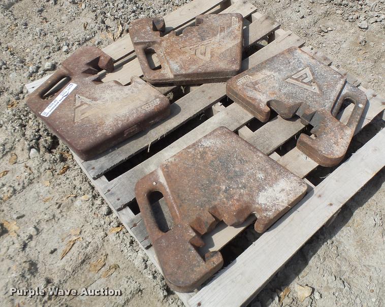 image for item DF9293 Allis Chalmers suitcase weights