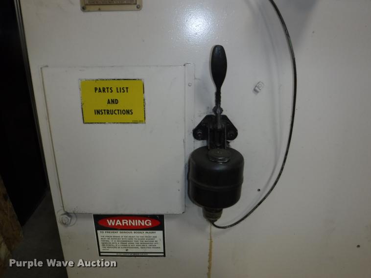 image for item DJ9243 Wysong MTH60-96 sheet metal brake