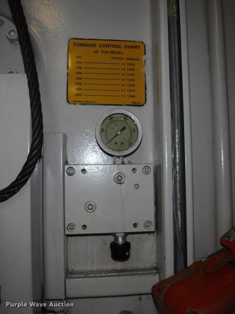 image for item DJ9243 Wysong MTH60-96 sheet metal brake