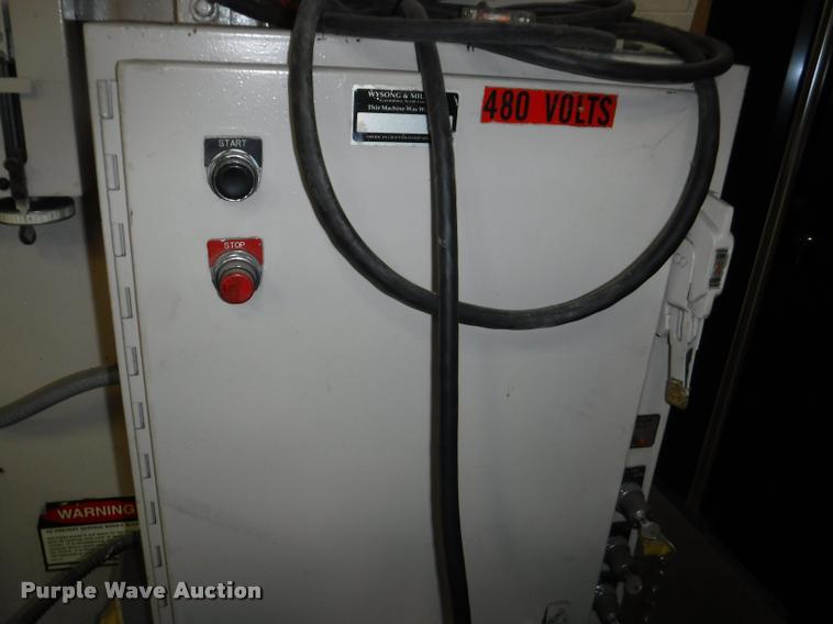 image for item DJ9243 Wysong MTH60-96 sheet metal brake