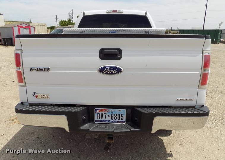image for item DK9987 2012 Ford F150 XLT Texas Edition SuperCab pickup truck