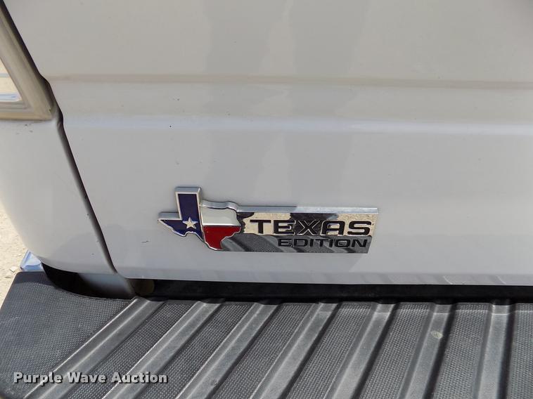 image for item DK9987 2012 Ford F150 XLT Texas Edition SuperCab pickup truck