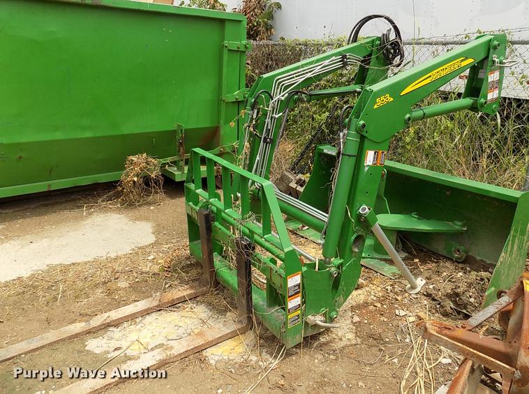image for item DK9991 John Deere 553 loader