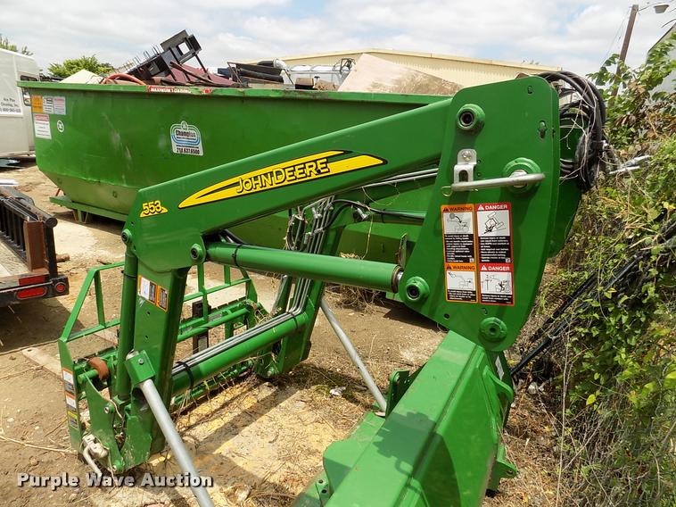 image for item DK9991 John Deere 553 loader