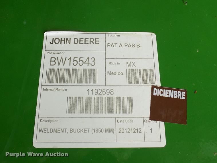 image for item DK9991 John Deere 553 loader