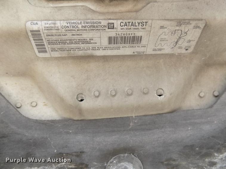 image for item DK9996 2002 Chevrolet Venture van