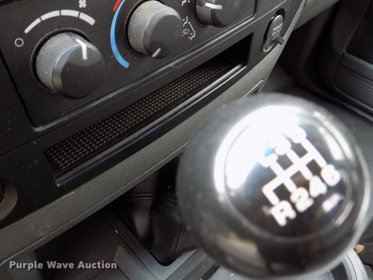 image for item DK9997 2006 Dodge Ram 3500 Quad Cab flatbed pickup truck