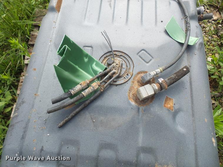 image for item DL9685 Rear axle with dual tires and wheels