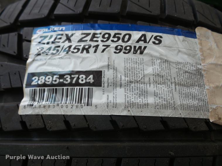 image for item DL9688 (4) Falken Ziex 245/45R17 tires