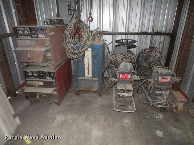 image for item DL9726 (3) welders and wire feed units