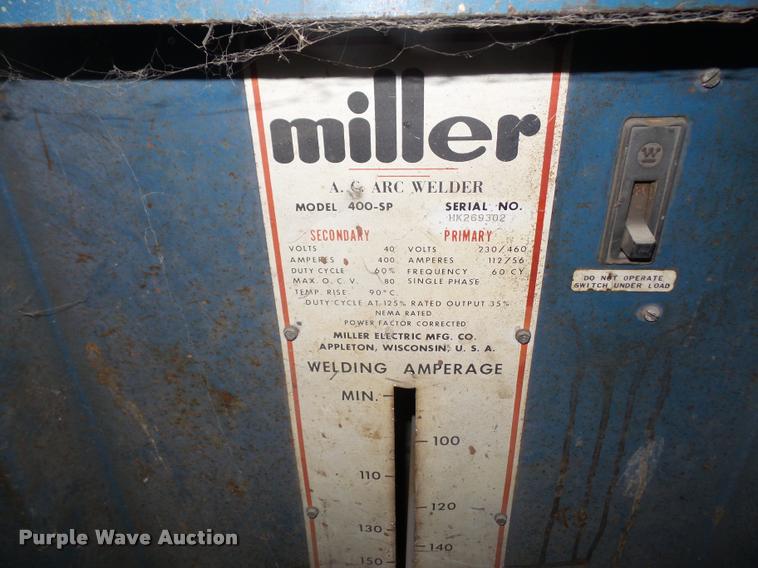 image for item DL9726 (3) welders and wire feed units