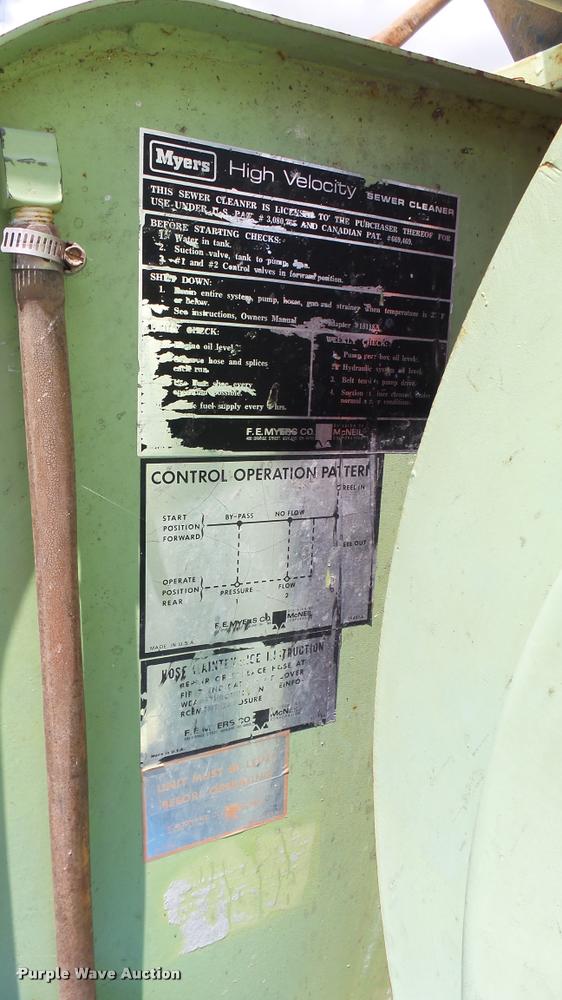 image for item DQ9009 Myers sewer cleaner