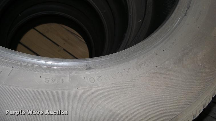 image for item DQ9027 (4) Goodyear P275/60P20 tires