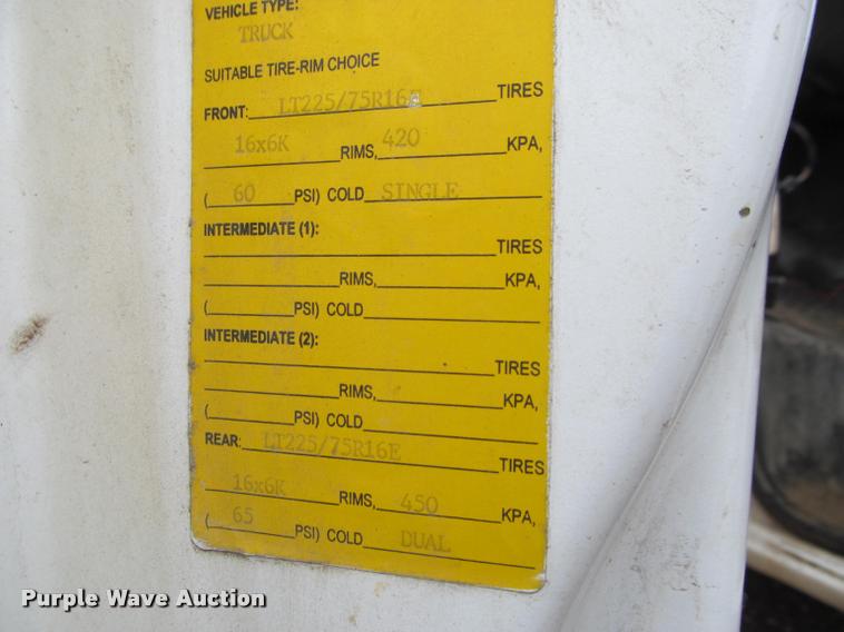 image for item J2551 2000 GMC Savana G3500 Cargo box truck