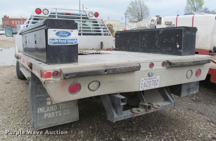 image for item J2554 1996 Ford F450 Super Duty flatbed truck